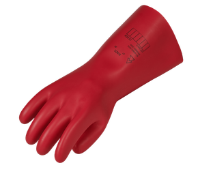 Electrically insulating protective gloves, size 9