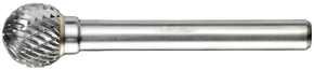Hartmetall Frässtift, kugelförmig, 6 mm