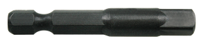 Adapter Steckschlüsseleinsatz, 1/4" Sechskant auf 1/4" Vierkant, 25 mm